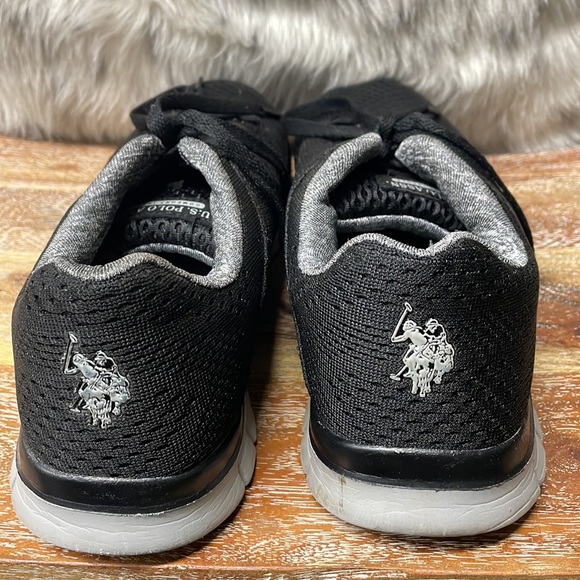 U.S. Polo Assn. Black Monte Sneakers - Picture 4 of 6